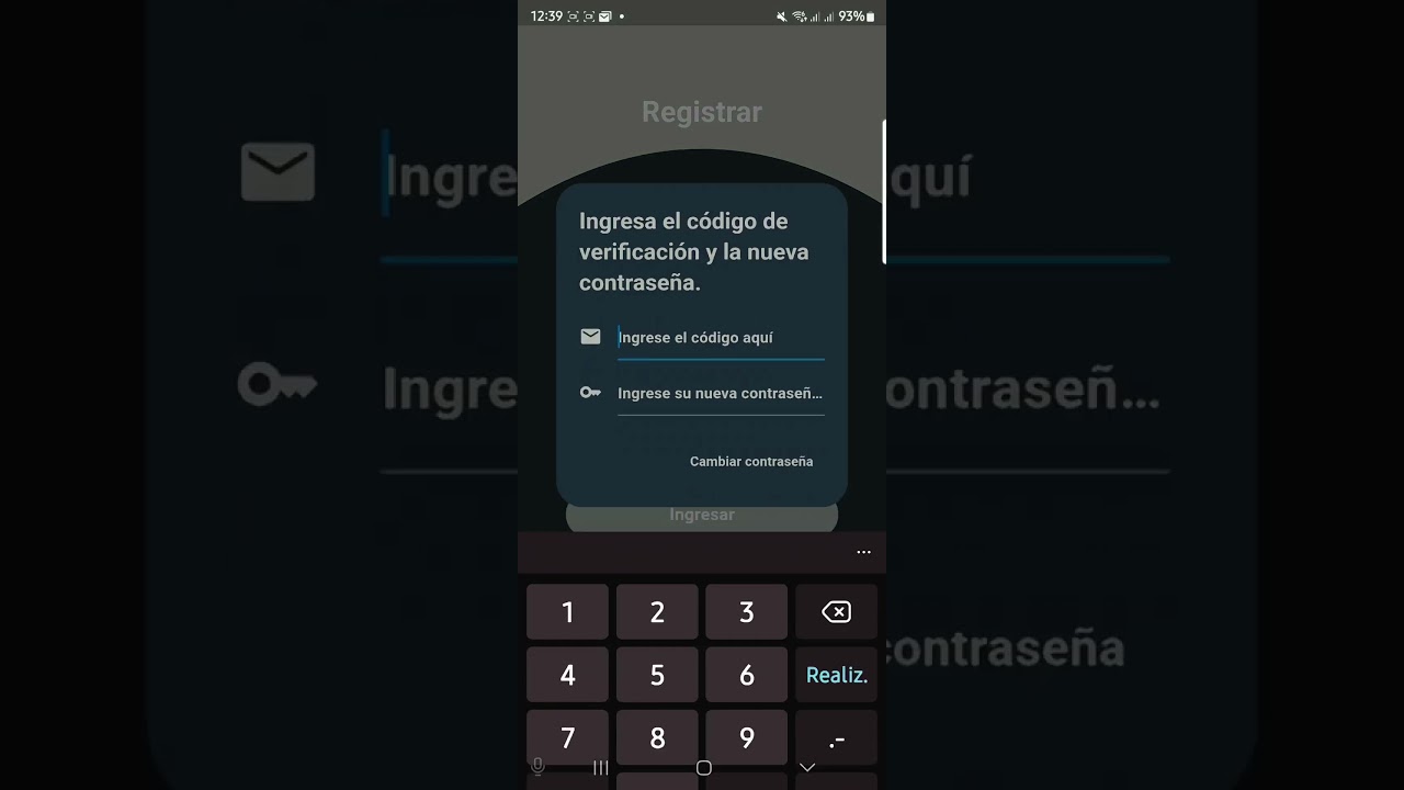 ¿Cómo cambio la contraseña?