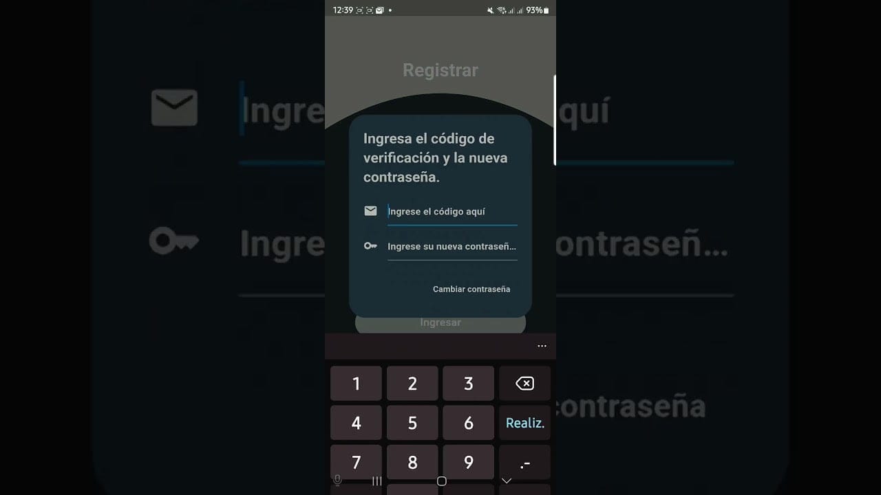 ¿Cómo cambio la contraseña?