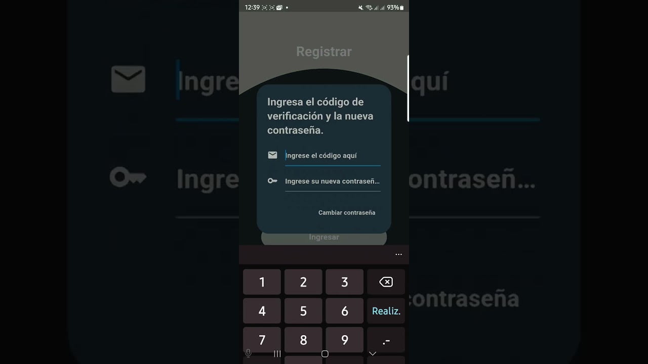 ¿Cómo cambio la contraseña?